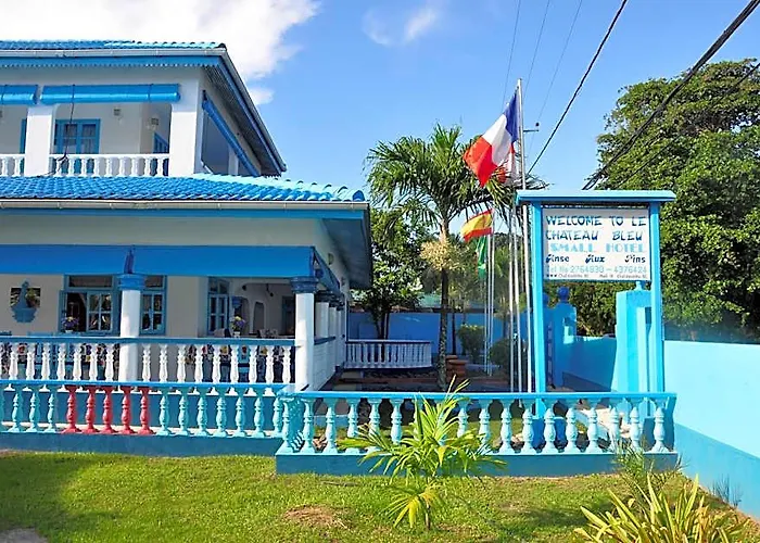 Hotell Le Chateau Bleu Anse Boileau